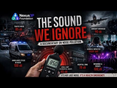 The Sound We Ignore | A Documentary on Noise Pollution in India | Nexus3p Foundation