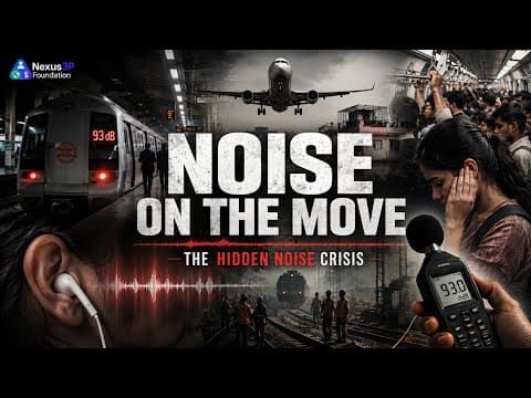 Noise on the Move: The Sound That Is Damaging Millions Silently | THE SILENT EMERGENCY
